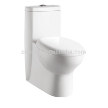 CB-9504 China fabricante Porcelana One Piece Water Closet escondido trap way toilet esclavo